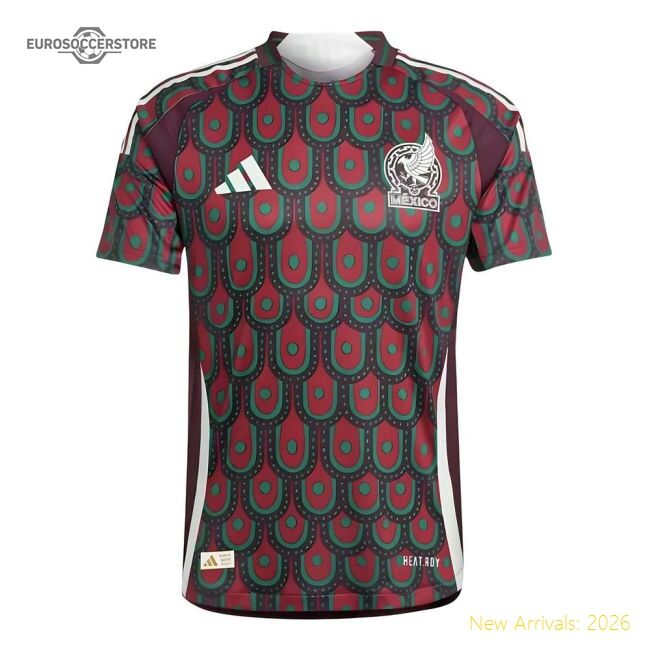 Mexico Authentic 20242025 Home Shirt  Durable L4244chest