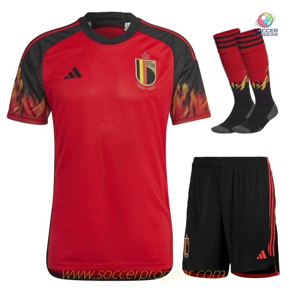 BELGIUM 2022 WORLD CUP HOME KIDS JERSEY