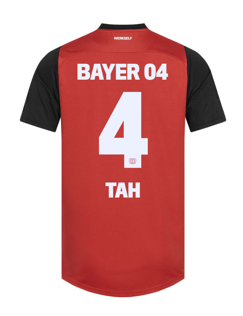 Bayer 04 Leverkusen TAH 4 Home Jersey for the 24-25 Season