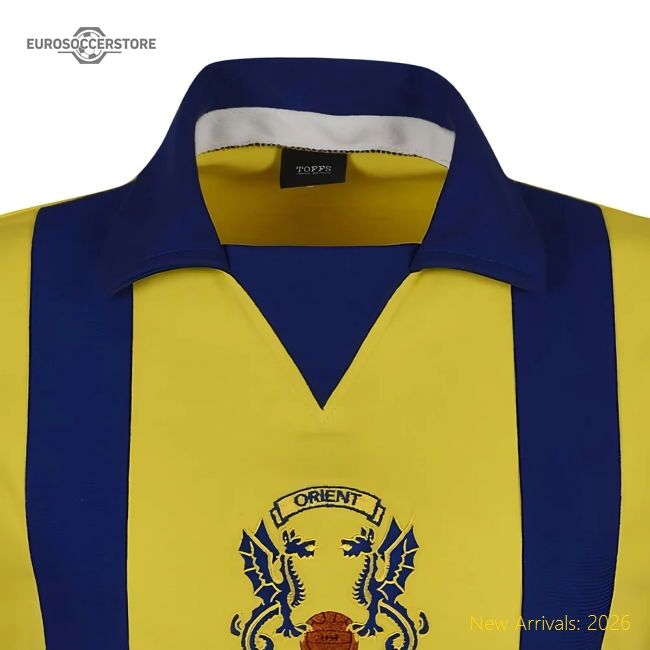 Leyton Orient 1978-80 Retro Football Shirt - Third Kit - Authentic Design