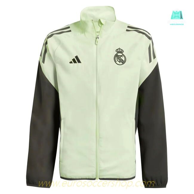2025-2026 Real Madrid Tracksuit (Almost Lime) - Kids