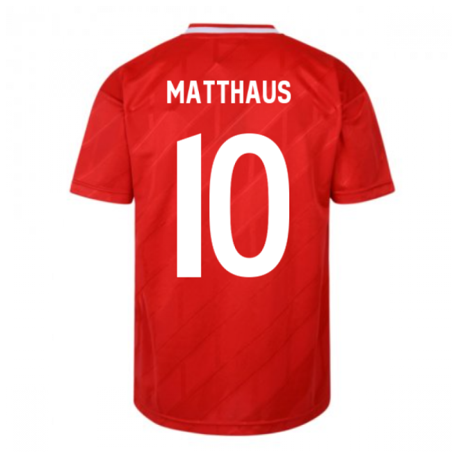 Fervent Bayern Trikot Retro Football Shirt Matthaus #10 High Perfo...