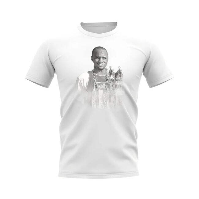 Patrick Vieira Arsenal Legend T-Shirt - White (Adult
