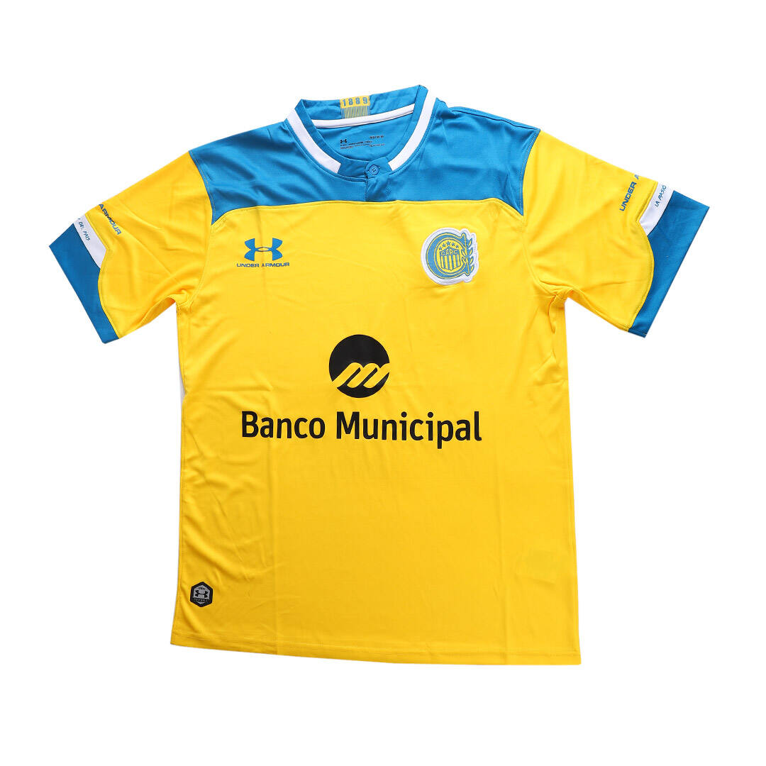 Comfort Fit Rosario Central 20-21 Away Yellow Soccer Jersey Shirt