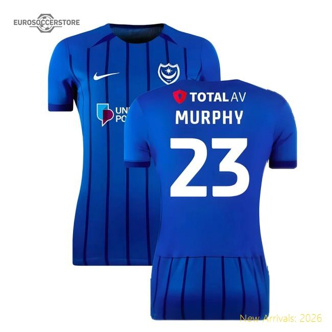 2024-2025 Portsmouth Home Shirt (womens) (murphy 23) - Match Day Jersey