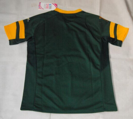 Comfort Fit Rugby World Cup 2015 South Africa Green Shirt