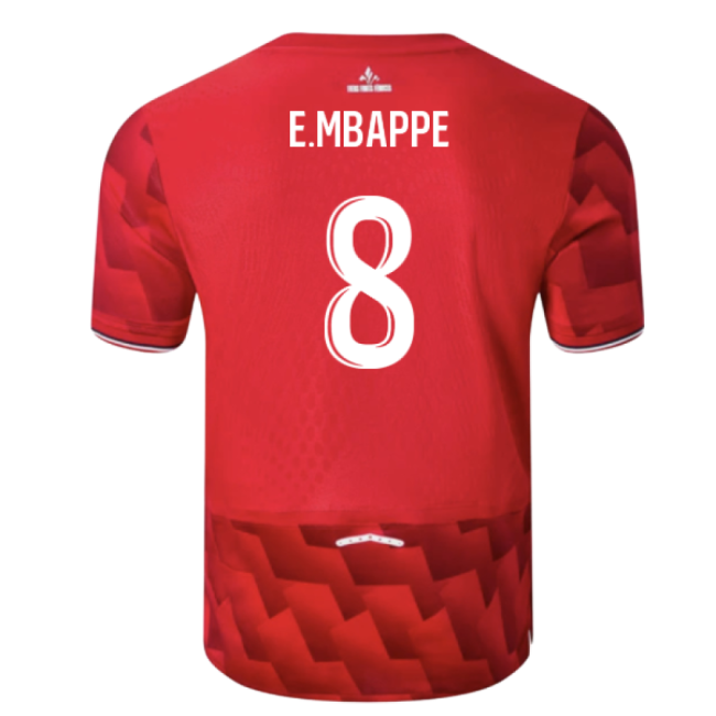 2025-2026 Lille Home Shirt (E.Mbappe 8)