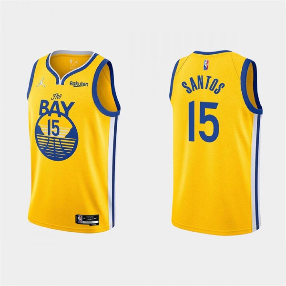 Jersey Golden State Warriors 15 Yellow - - Fan Favorite