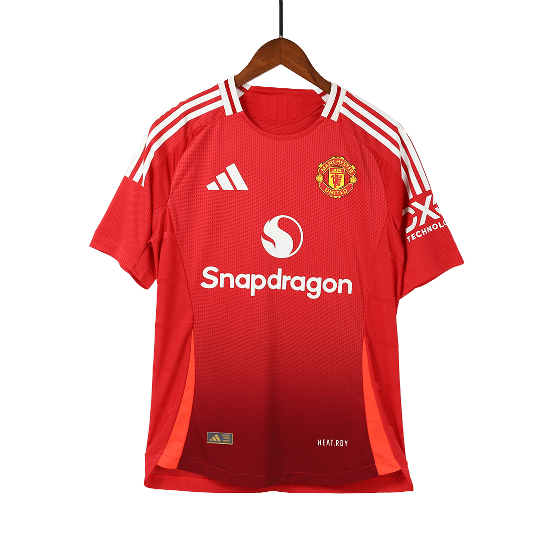 Manchester United Home Authentic Soccer Jersey