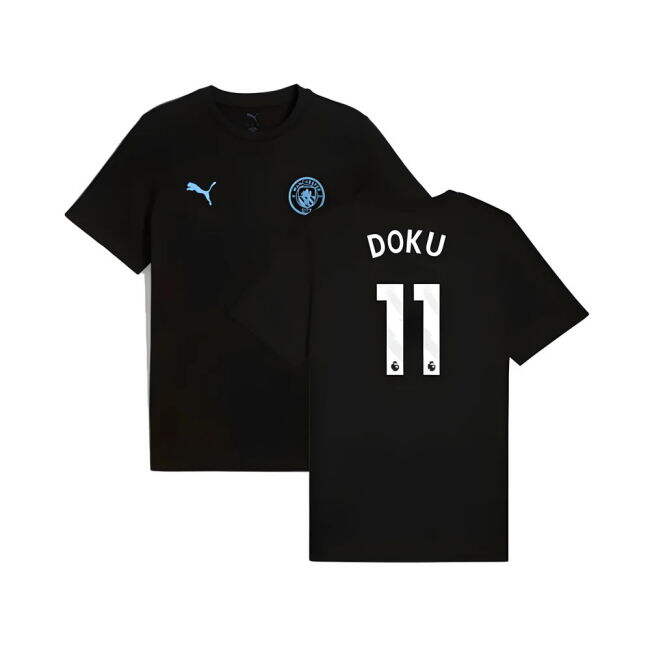Man City 2025-20 Home Shirt Doku #11 L M S