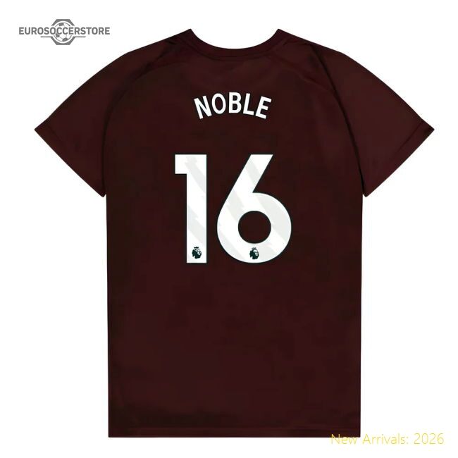 Authentic West Ham United Poly T-shirt (claret/blue) - Kids (noble