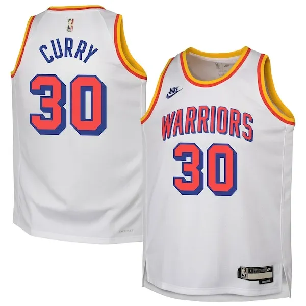 Stephen Curry GSW Swingman Jersey - fashionable genuine - White