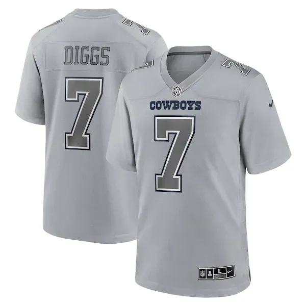 Performance Dallas Cowboys Game Jersey - Premium Gray NFL Fan Jerse...