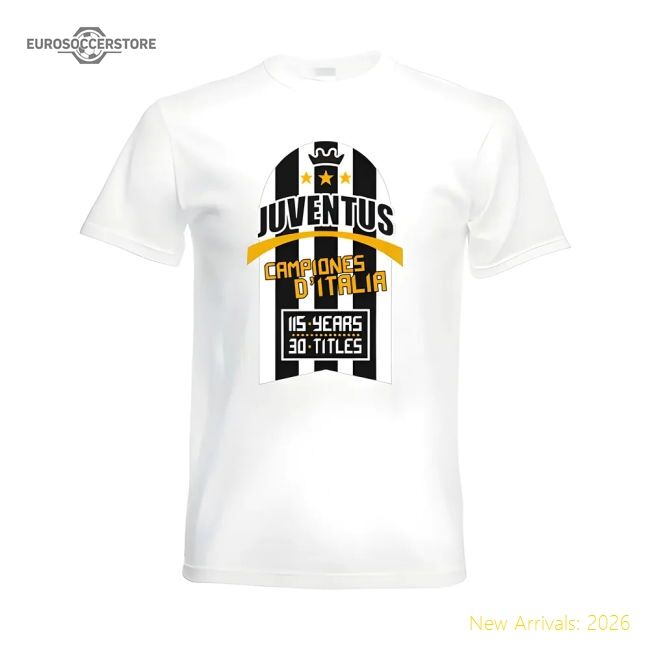 Exceptional 2012 Bianconeri Champions Tee (white) - Del Piero 10