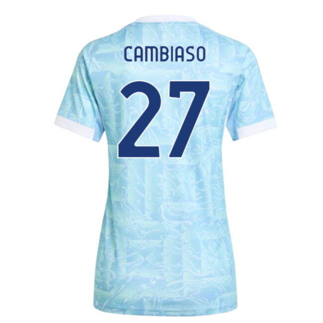 2025-2026 Juventus Away Shirt (Womens) (Cambiaso 27)