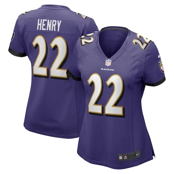 Baltimore Ravens Derrick Henry Game Jersey - Purple | NFL Player Je...