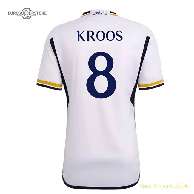 2023-2024 Real Madrid Home Jersey (kroos 8) - Champions League Winner