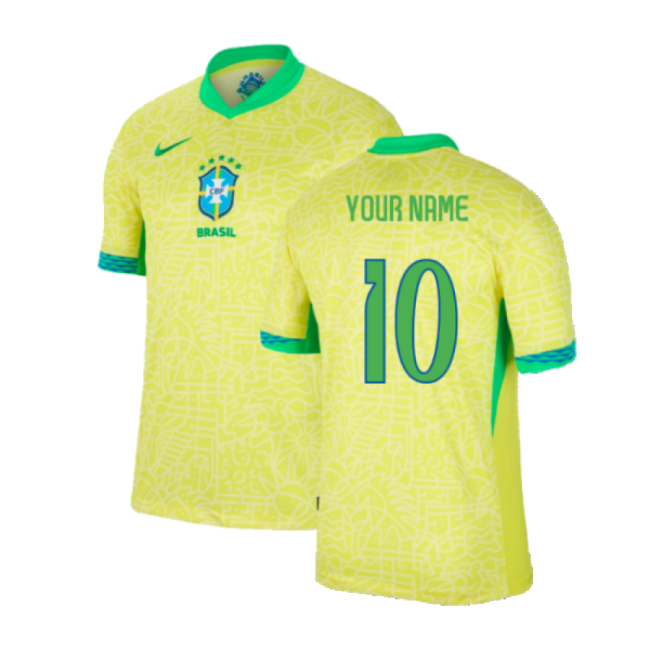Latest Performance Brazil Home Match Shirt
