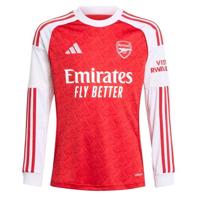 2025-2026 Arsenal Home Top-Quality Player Issue Breathable Fabric#632