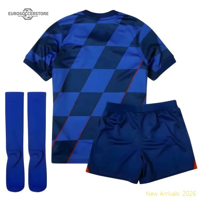 Croatia 2024-2025 Authentic Away Kit (cro) Timeless Classic