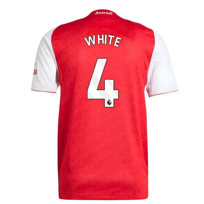 2025-2026 Arsenal Authentic Home Shirt (White 4)