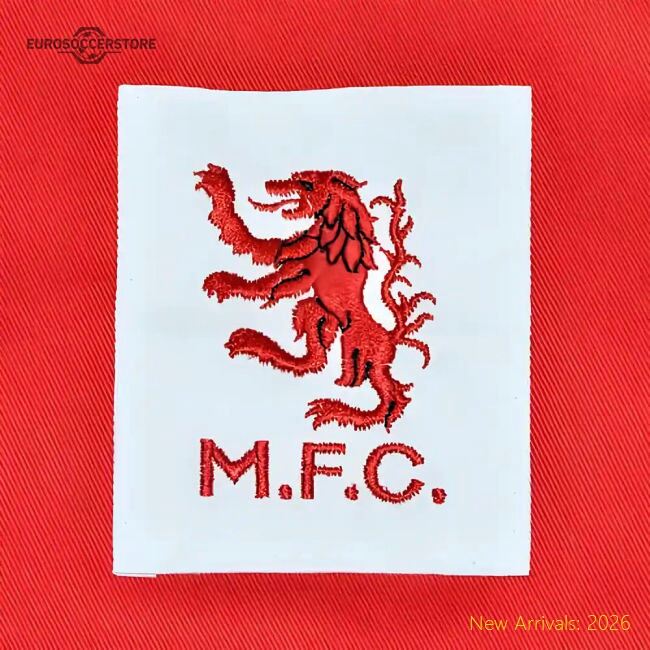 Official Middlesbrough 1940s Retro Football Shirt - Premium Quality