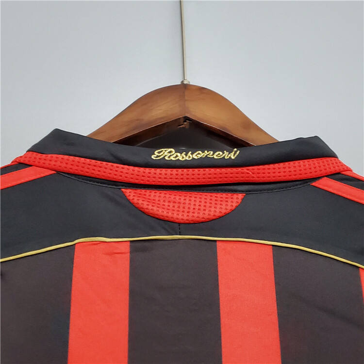 AC Milan 0607 Retro Champion League Long Sleeve Shirt - Official