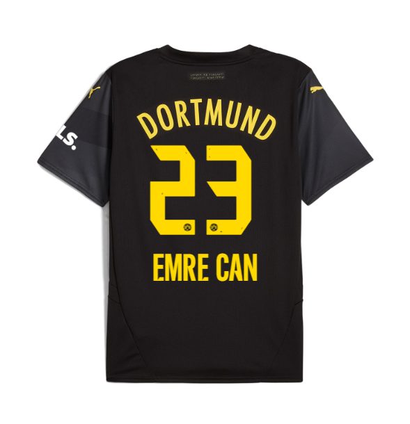 Emre Can's 23 Away Jersey for Borussia Dortmund in the 24-25 Season