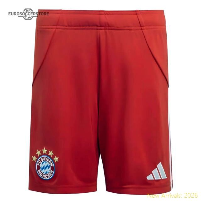 2025-2026 Bayern Munich Home Shorts (red) - Kids - Concept Creation
