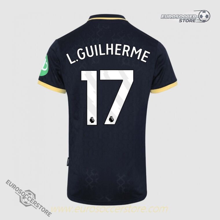 Third Jersey of West Ham United for L.GUILHERME 17 in 25-26 Season