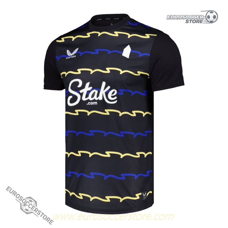 Everton's 25-26 Third Jersey, worn by BRANTHWAITE with the number 32.