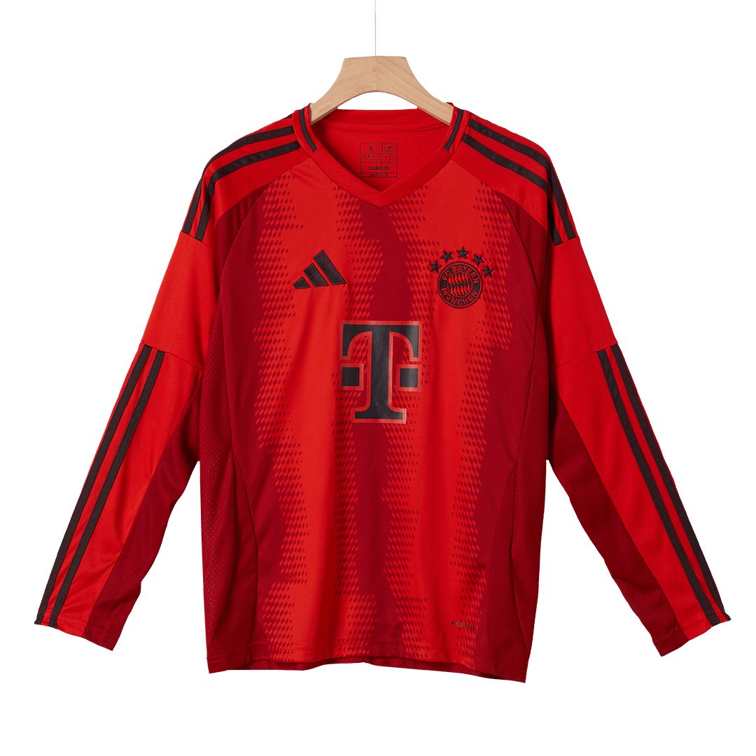Bayern Munich Home Long Sleeve  Soccer Jersey 2024/25 Authentic Kit