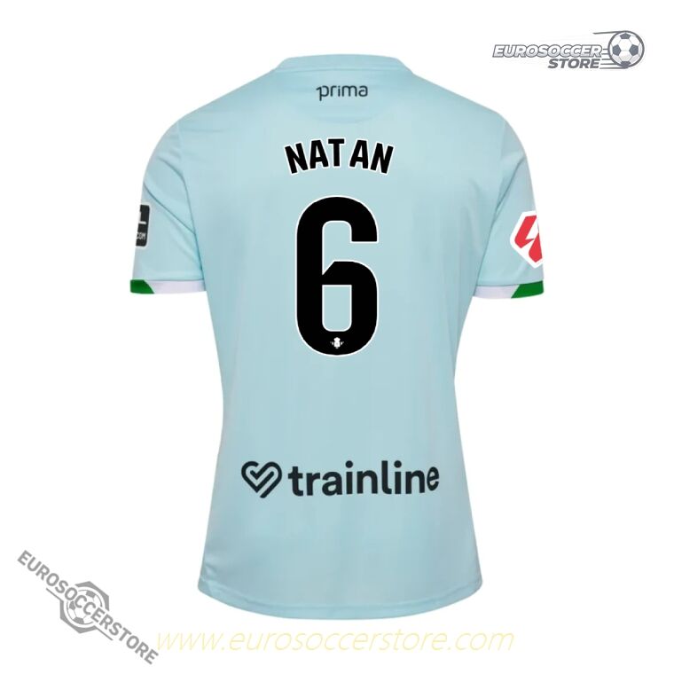 Real Betis 25-26 Season Away NATAN 6 Football Jersey