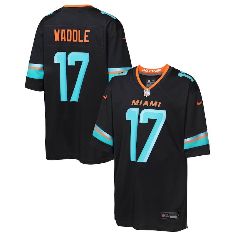 None Jaylen Waddle MIA Dolphins Top-Grade Fan Apparel Football Apparel