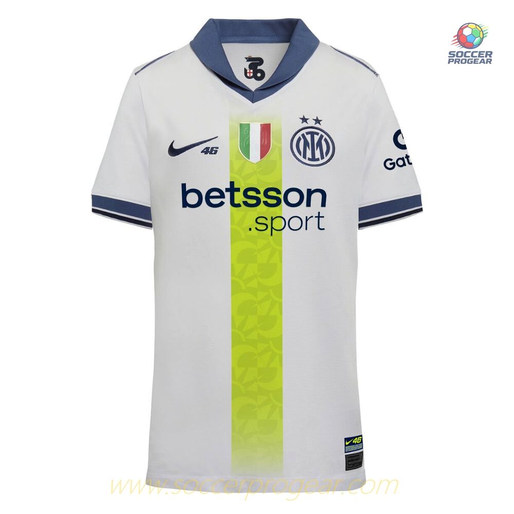 Inter Milan Away Youth Team Jersey 2024-25 Edition Rossi Special Edition VR46