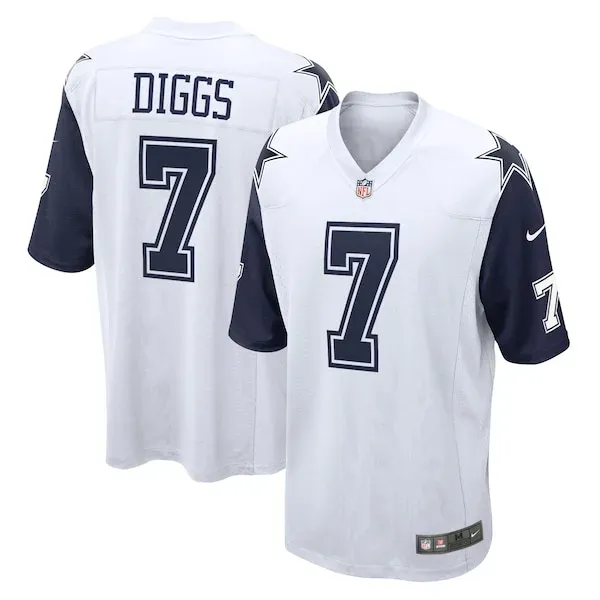 Performance Dallas Cowboys Game Jersey - Premium White NFL Fan Jers...
