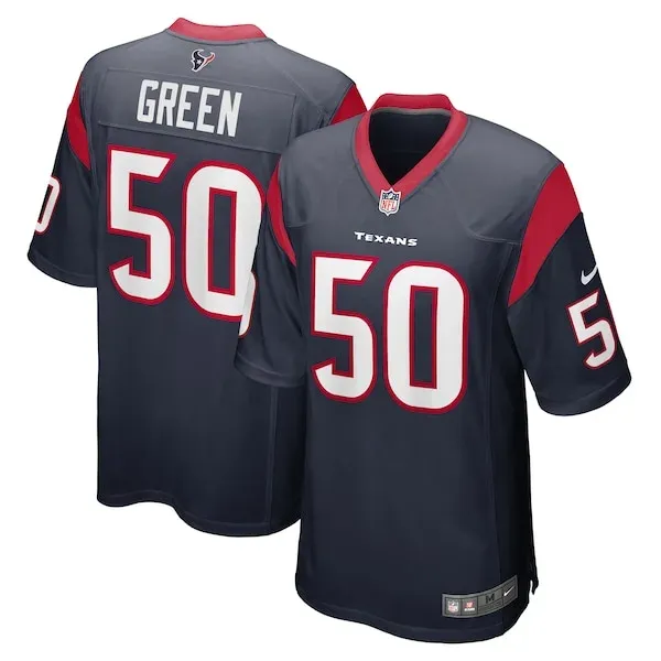 None Kendrick Green Game Jersey - Navy | NFL Player Jersey | NFL Footb