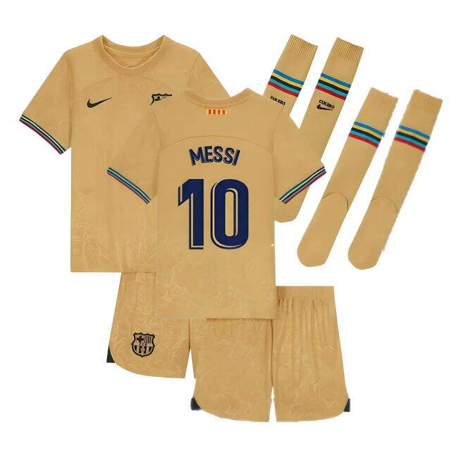 Premium 2022-2023 Barcelona Away With Retro Design - Long Lasting