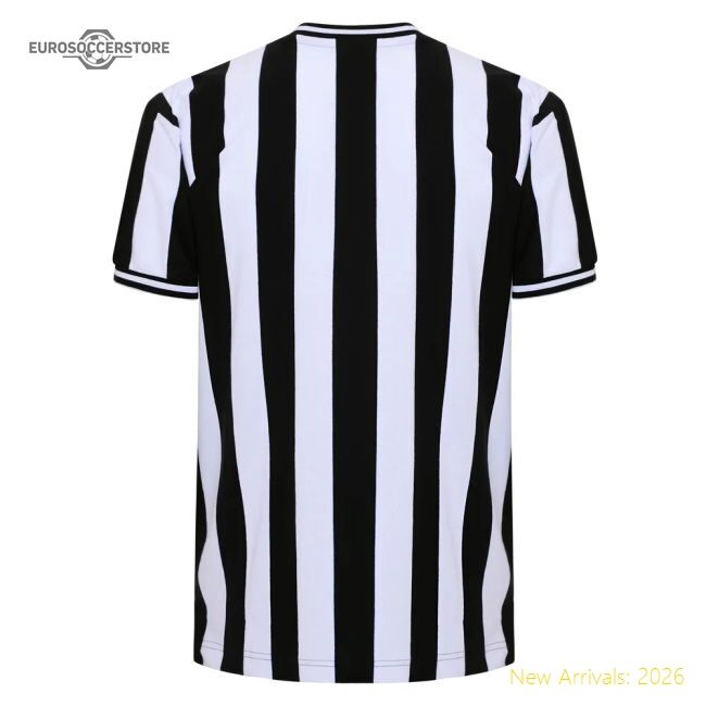 Authentic Score Draw Newcastle United 1970 Retro Football Shirt