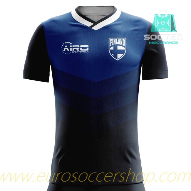 2025-26 Edition Finland Fan Edition Away Kit Children