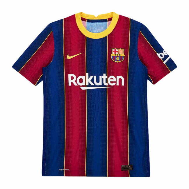 Camiseta Barcelona 2020-2021 Local Niños - Oficial Con Iniesta 8