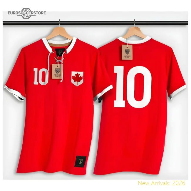 North American Hopefuls Retro Shirt With Laces The Red Leaf