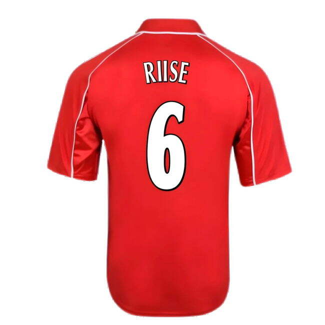 Professional Grade Passionate Liverpool Home Shirt Riise #6 New Re...