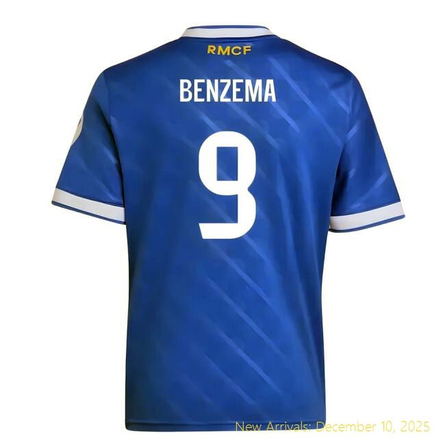 Real Madrid Third - Benzema #french Striker - Football Shirt
