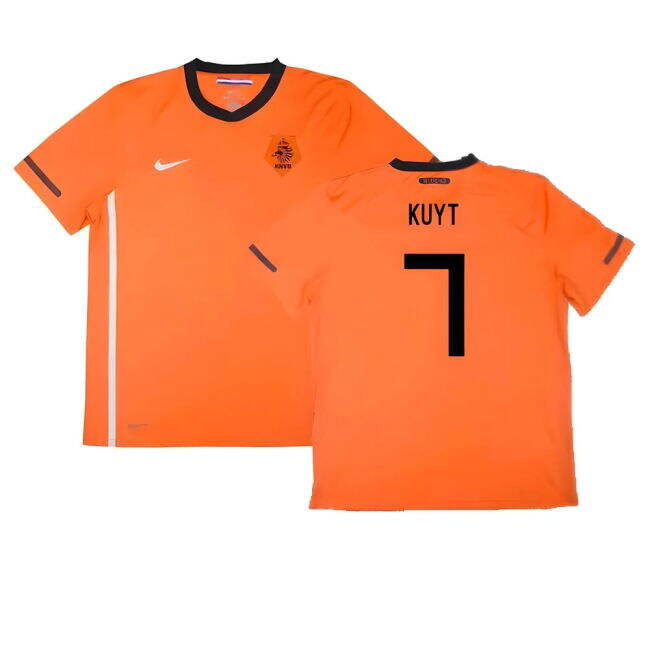 Holland 2010-11 Home Shirt (3xl) ((Very Good) 3XL) (Kuyt 7)