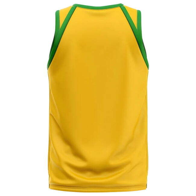 Brazil Home Concept Basketball Shirt