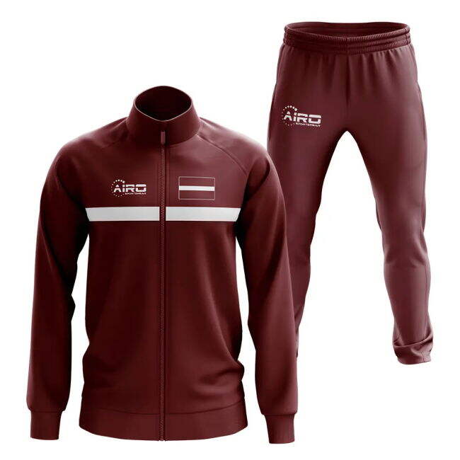 Latvia Soccer Team Trendy Concept Match Shirt