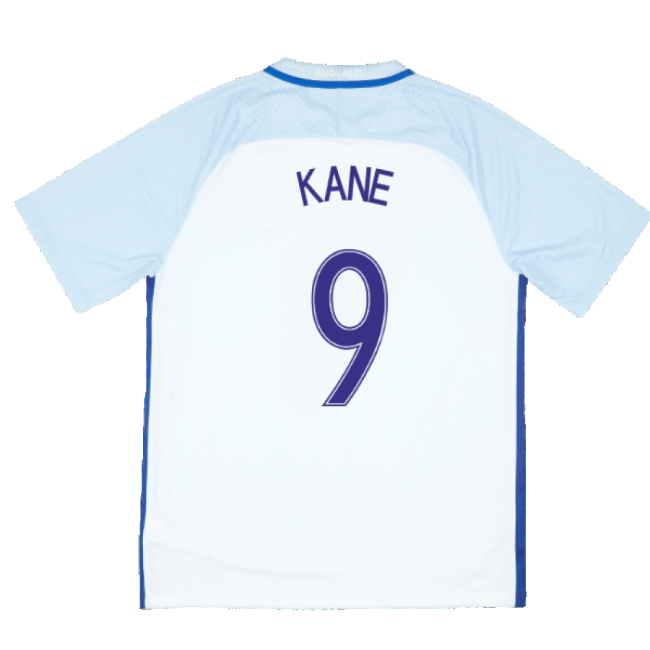 Kane 9 2016-2017 England Football Team Home Strip