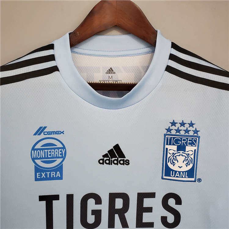 21-22 Tigres UANL Away Blue Soccer Jersey Football Shirt - Official