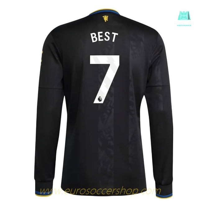 2025-2026 Man Utd Long Sleeve Third Shirt (Best 7)